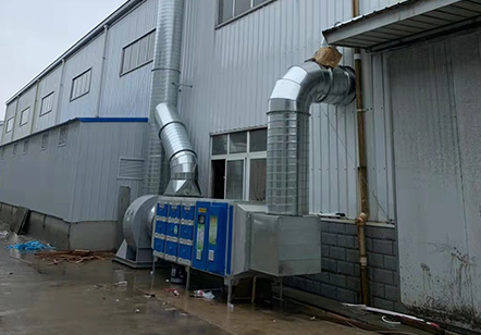 不銹鋼焊接風管加工廠除塵工程